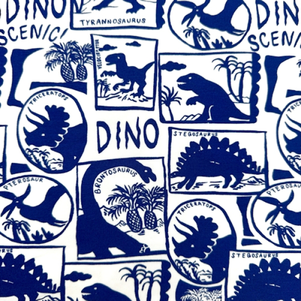 Jersey Dino blau